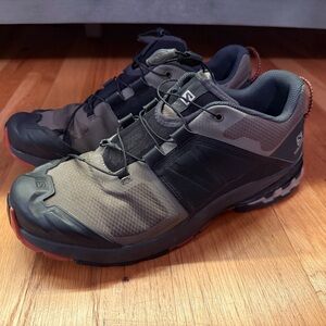 Salomon XA Wild Burnt Brick/Black Men’s Trail Running Shoes Size 10.5